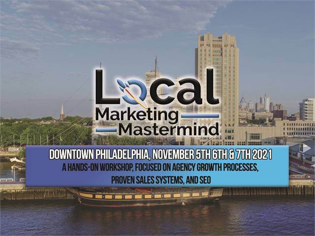 Local Marketing Mastermind and SEO Conference - Web 2.0 Ranker