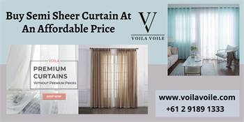 Voila Voile Curtains and Blinds